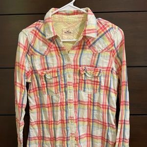 Hollister flannel shirt